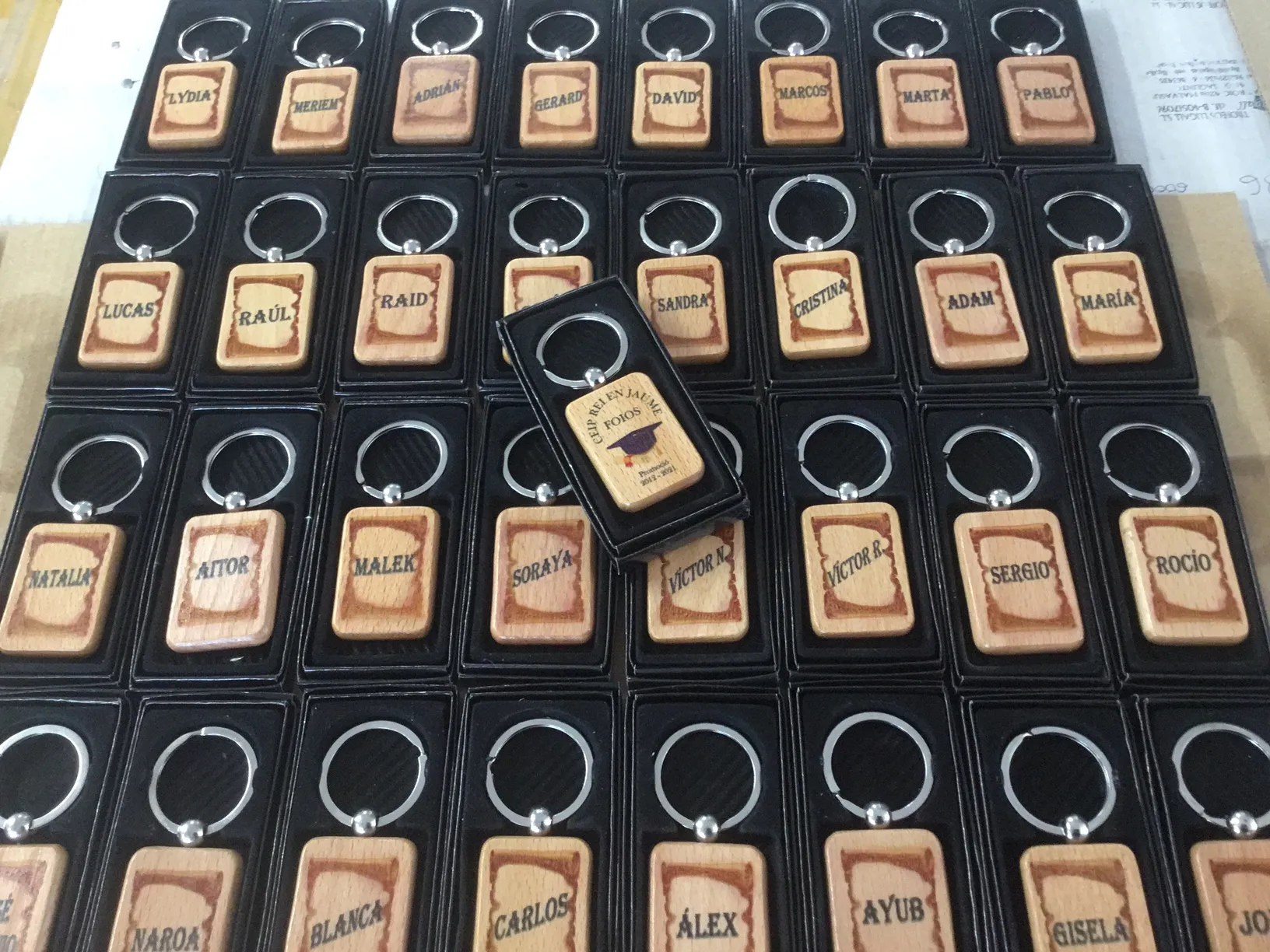 llaveros personalizados